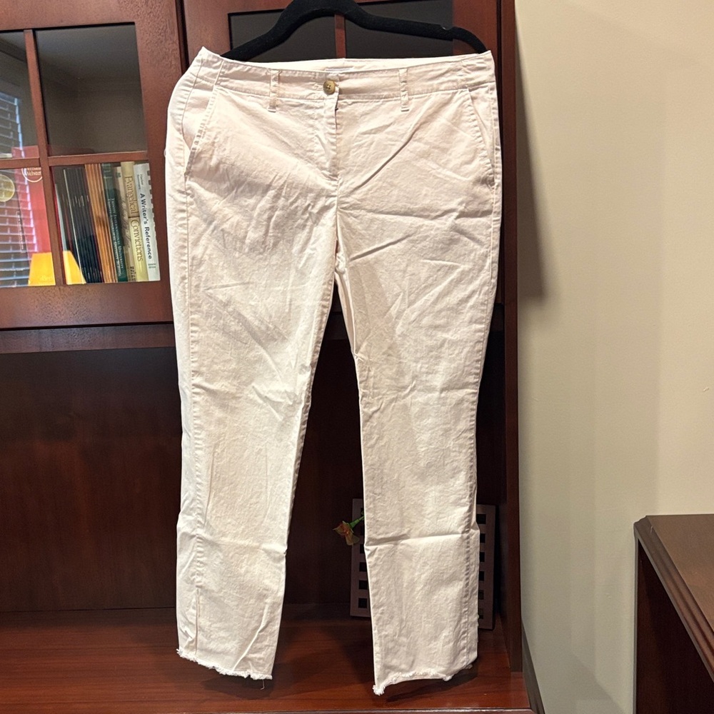 J. Jill Cream Ankle Pants